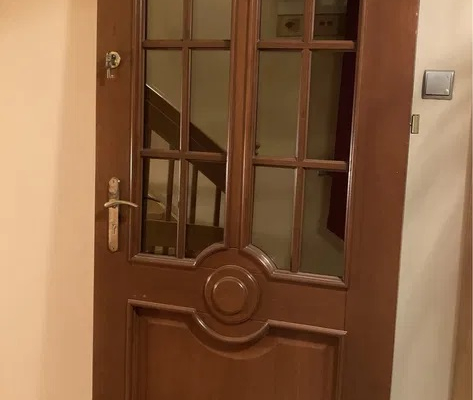 Drzwi wejściowe drewniane 90cm x 202cm