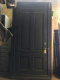 Drzwi drewniane - czarne